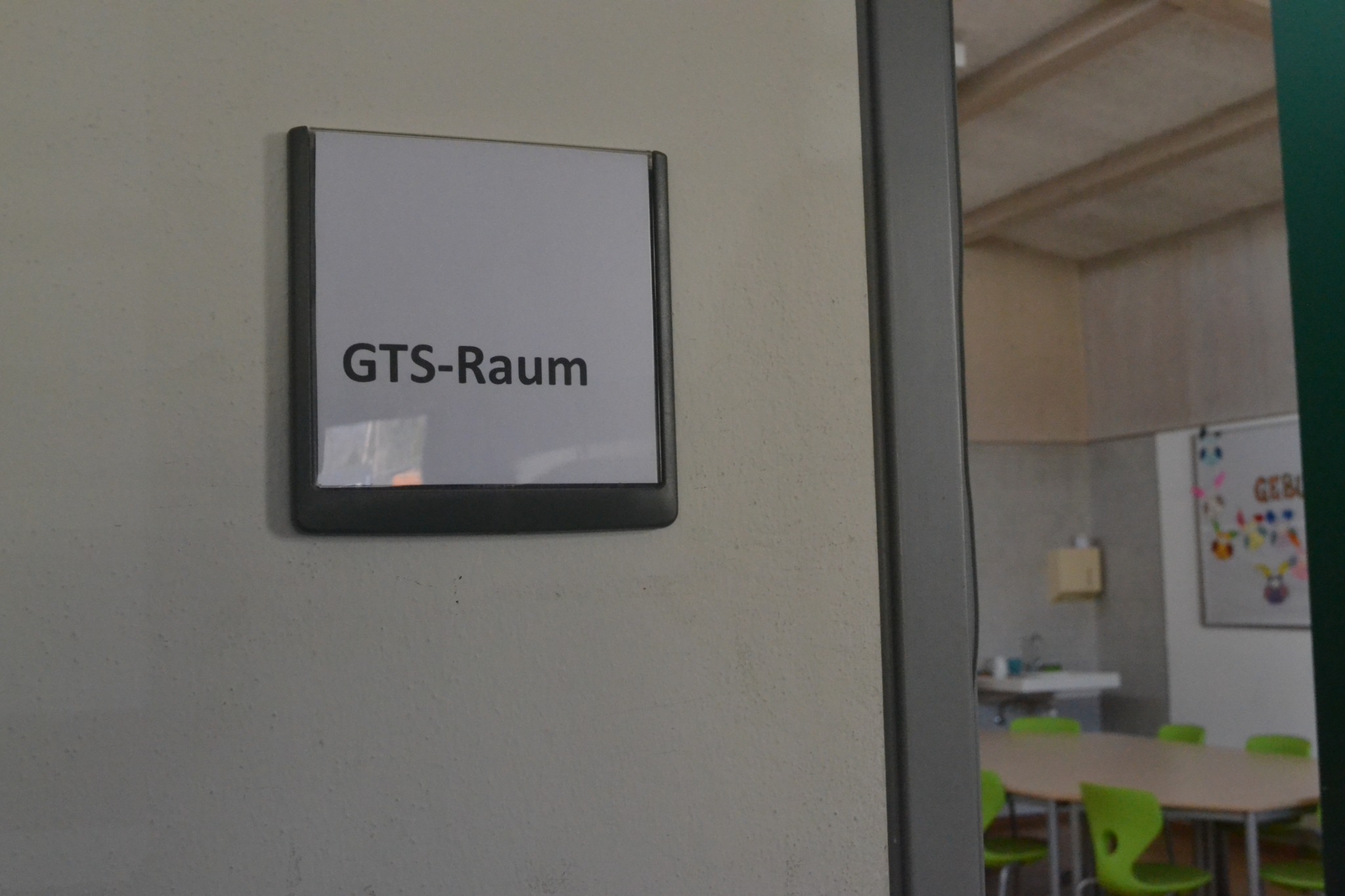 Eingang zum GTS-Raum