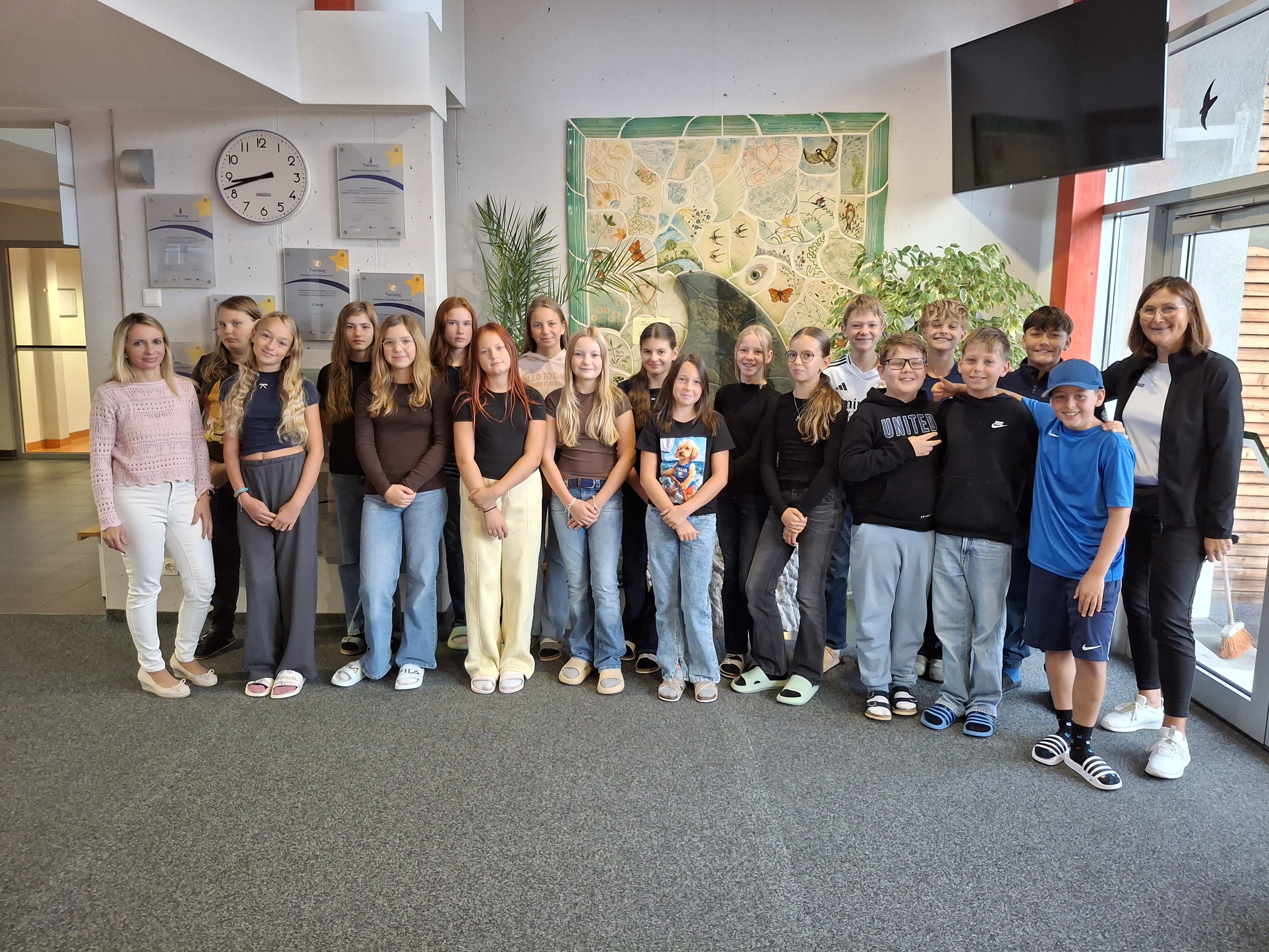 Klasse 2a der Mittelschule Weitensfeld