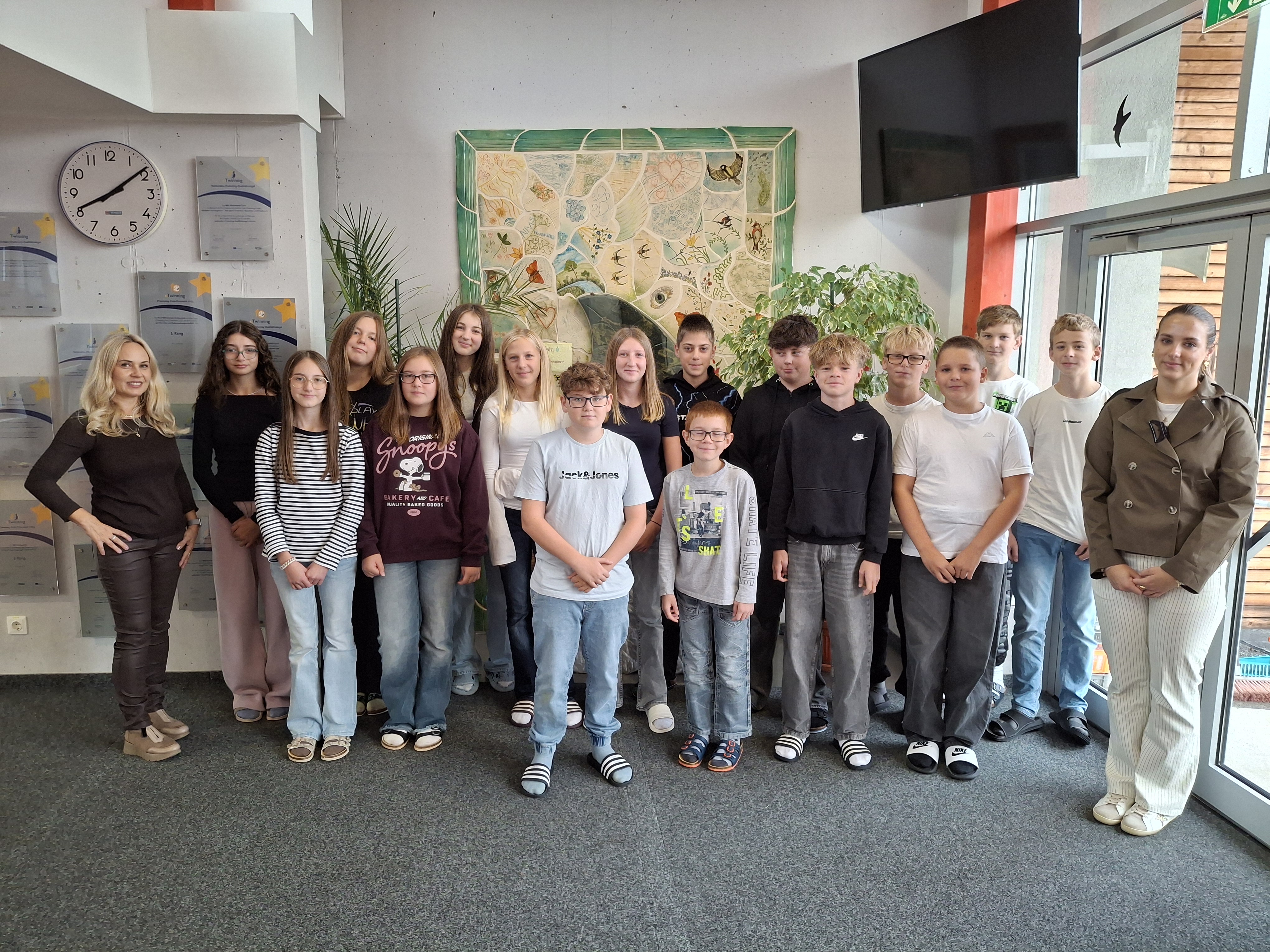 Klasse 3a der Mittelschule Weitensfeld