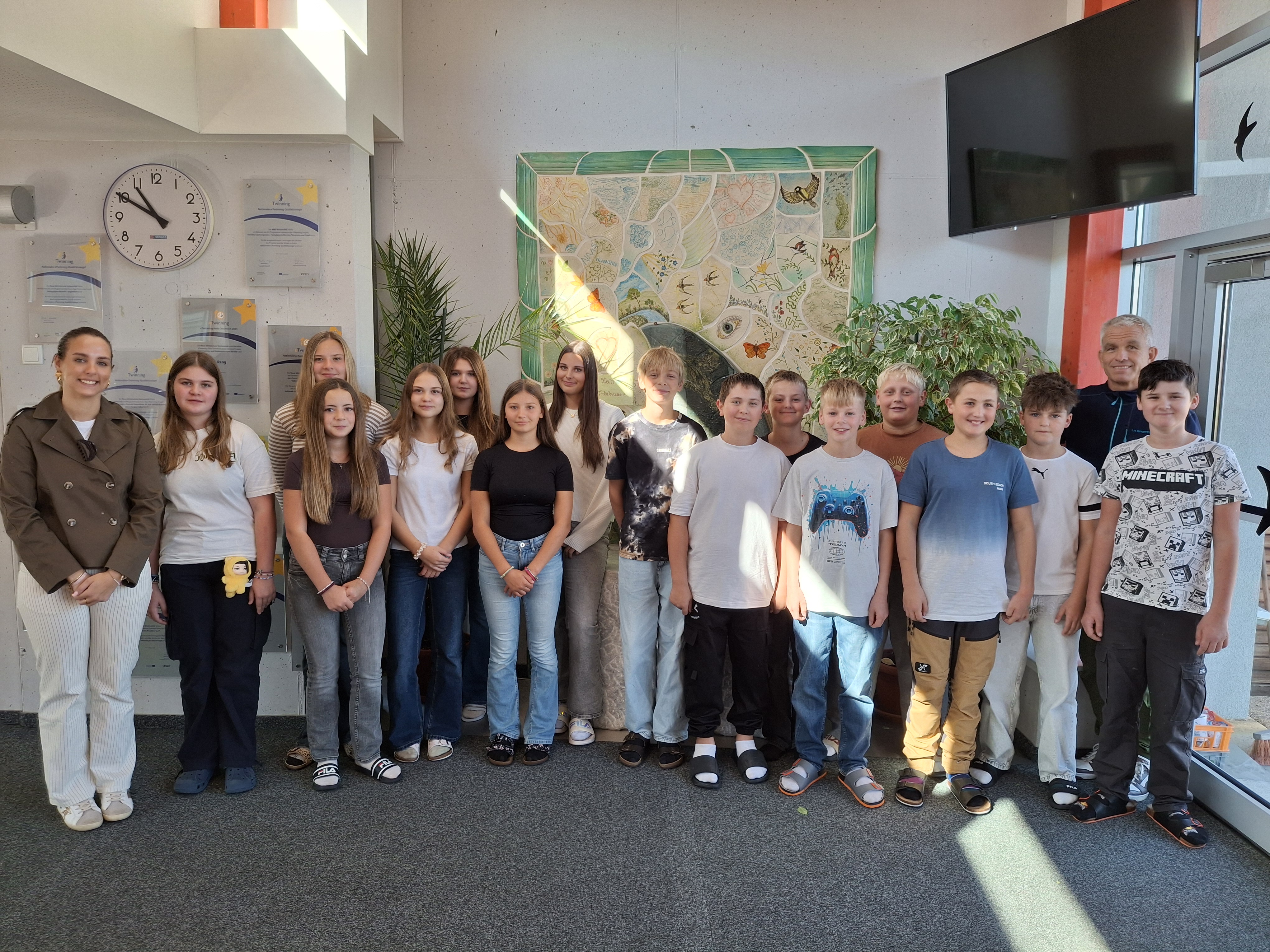 Klasse 3b der Mittelschule Weitensfeld