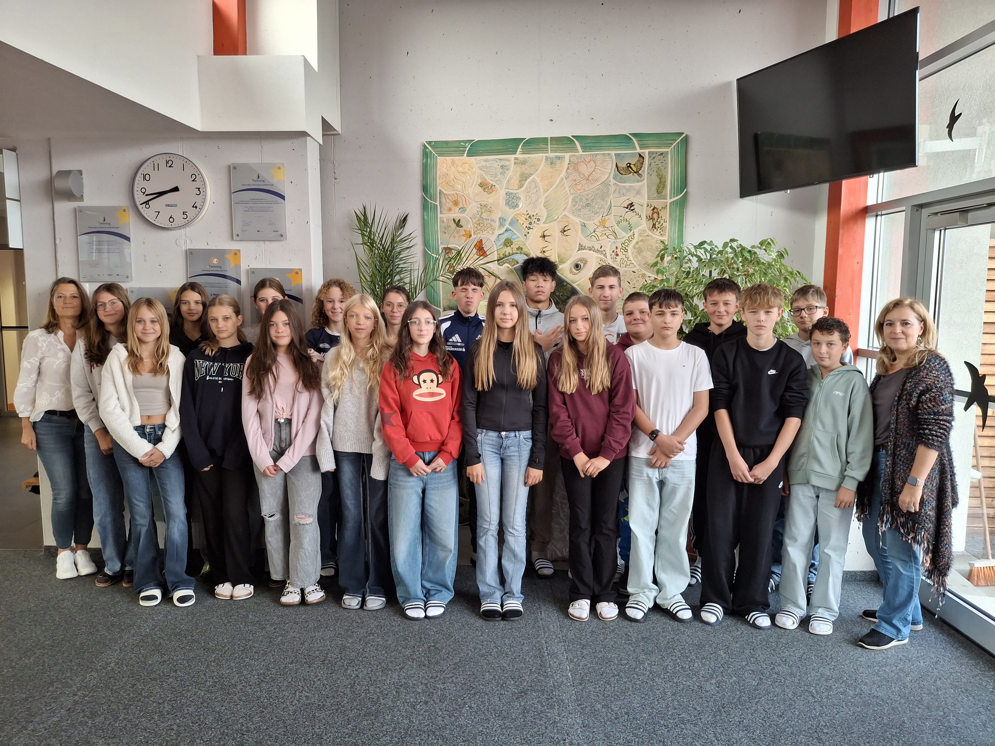Klasse 4a der Mittelschule Weitensfeld