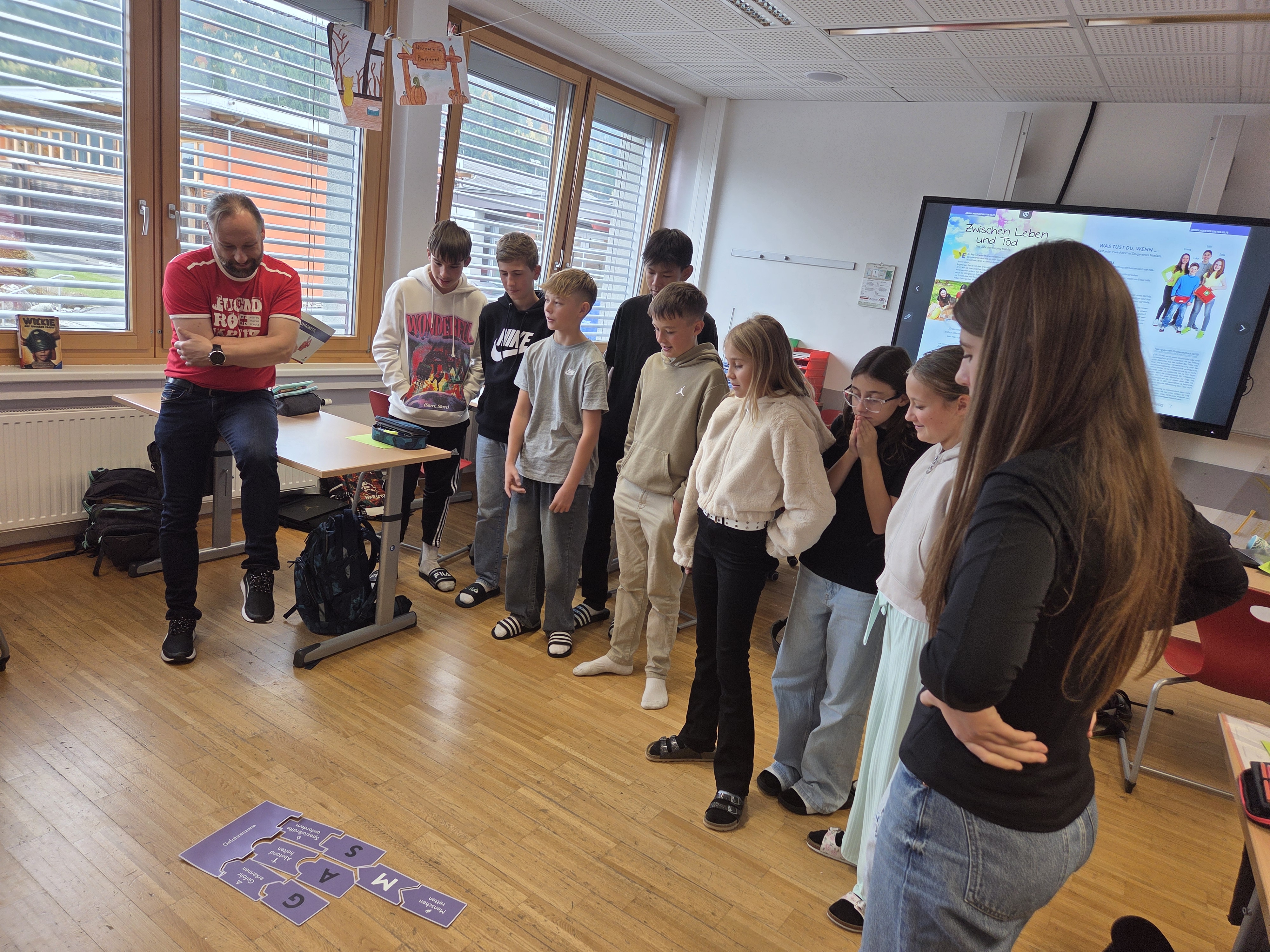 Erste-Hilfe-Workshop der 3a – Ein gelungener Start ins neue Schuljahr