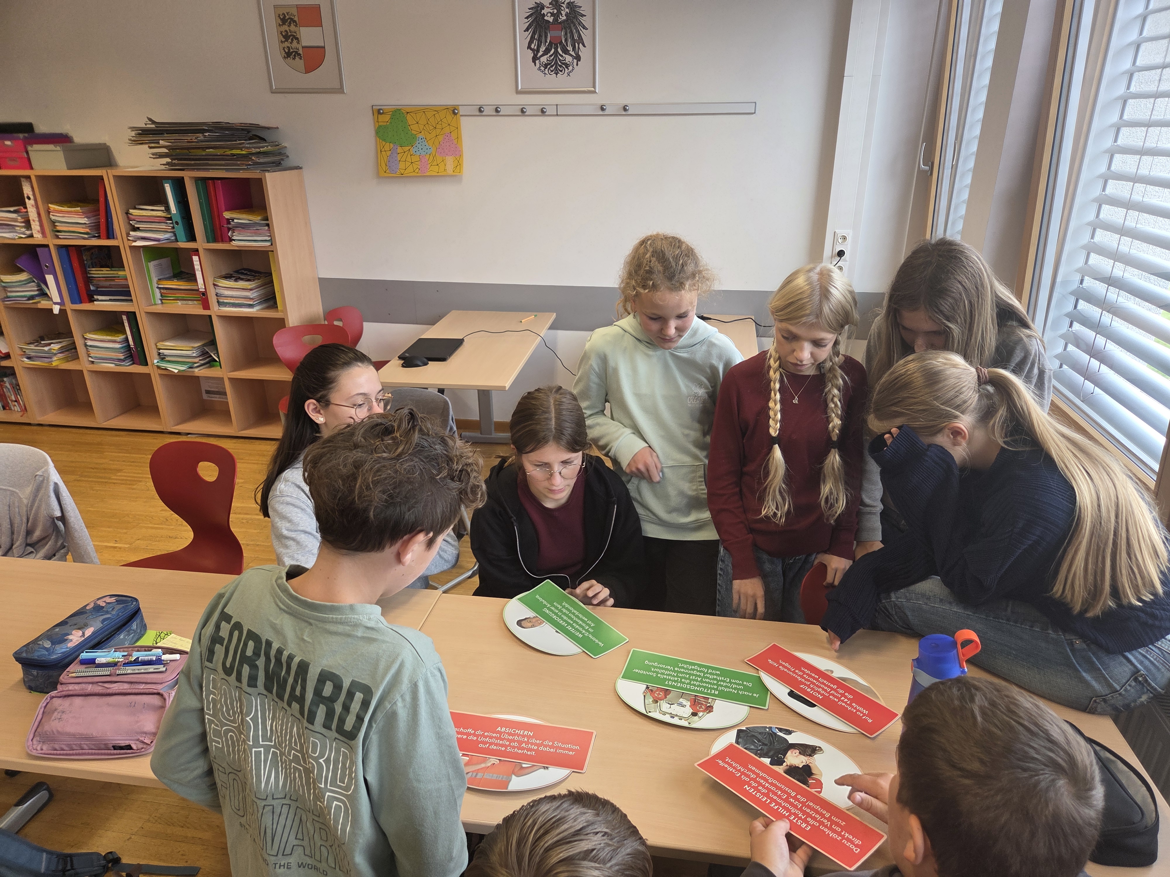 Erste-Hilfe-Workshop der 3a – Ein gelungener Start ins neue Schuljahr – Bild 3