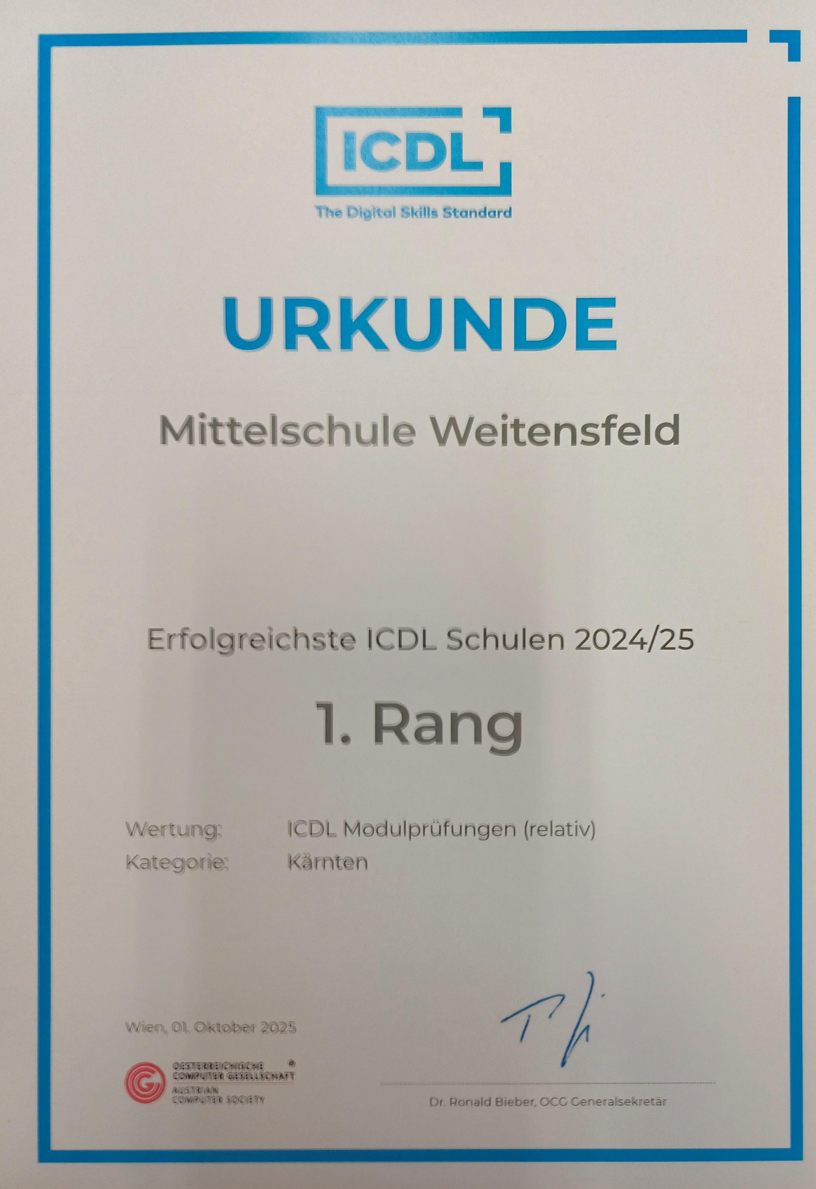 ICDL Zertifikatsverleihung – Bild 6