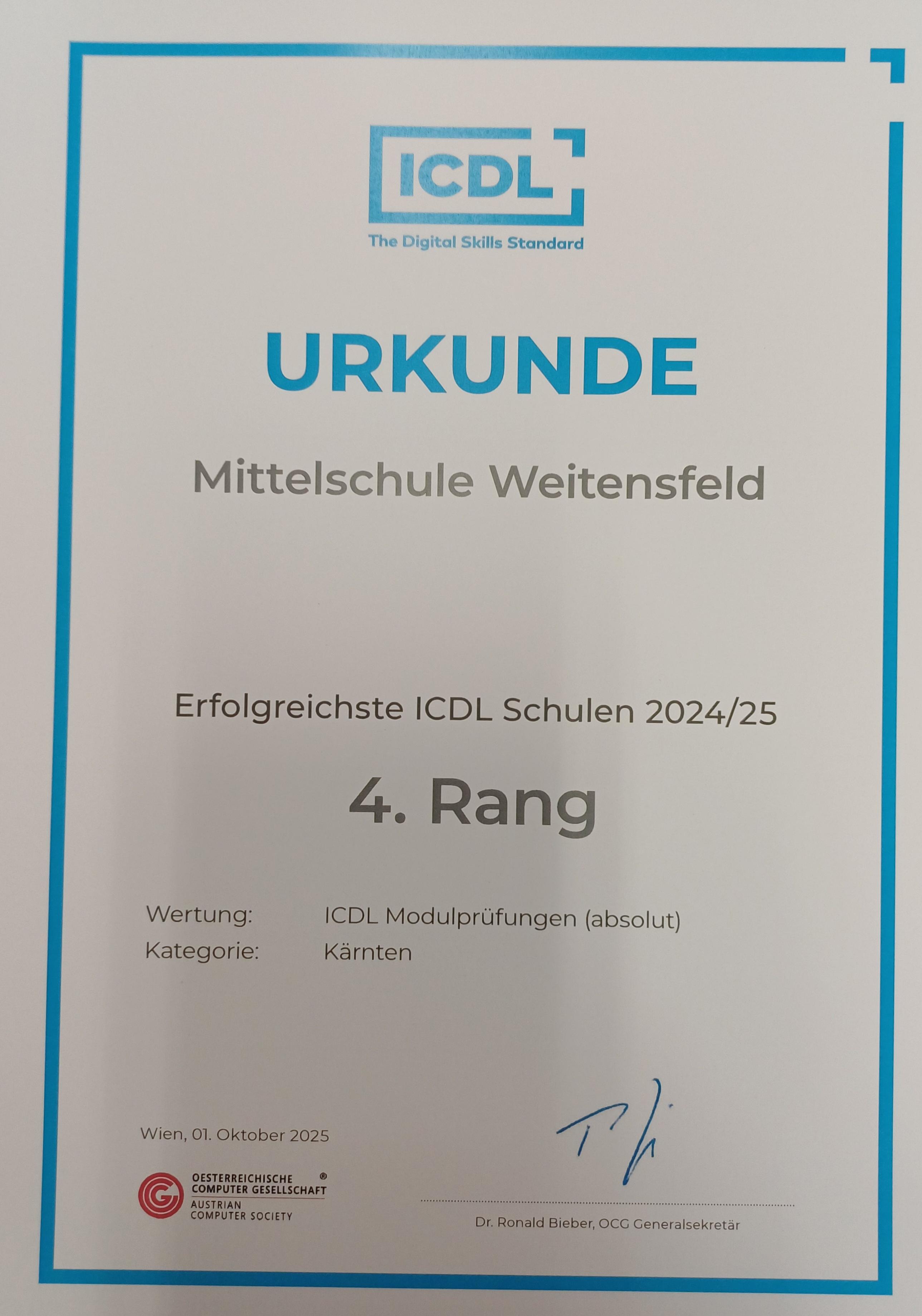 ICDL Zertifikatsverleihung – Bild 7