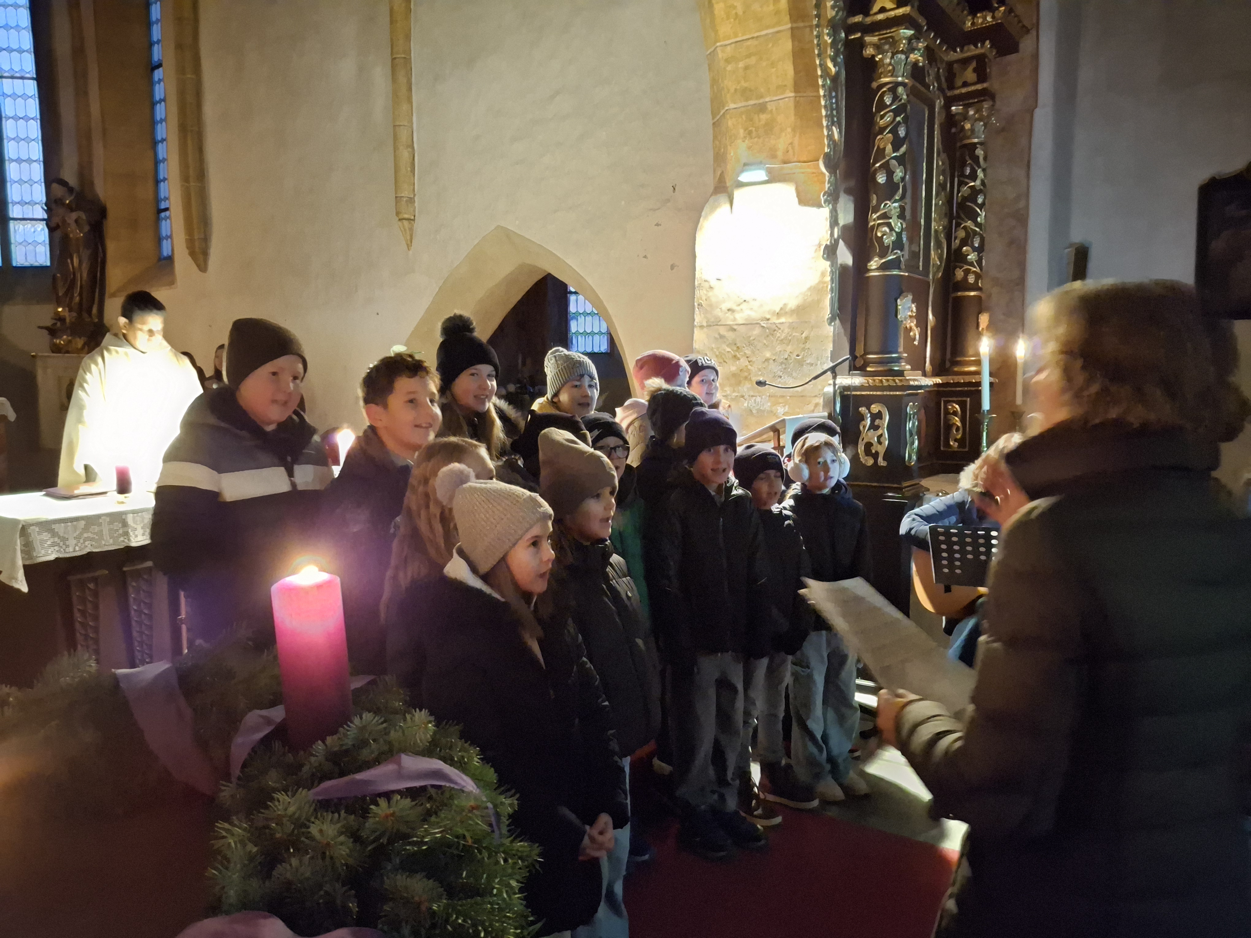 Rorate der Volks- und Mittelschule Weitensfeld – Bild 3