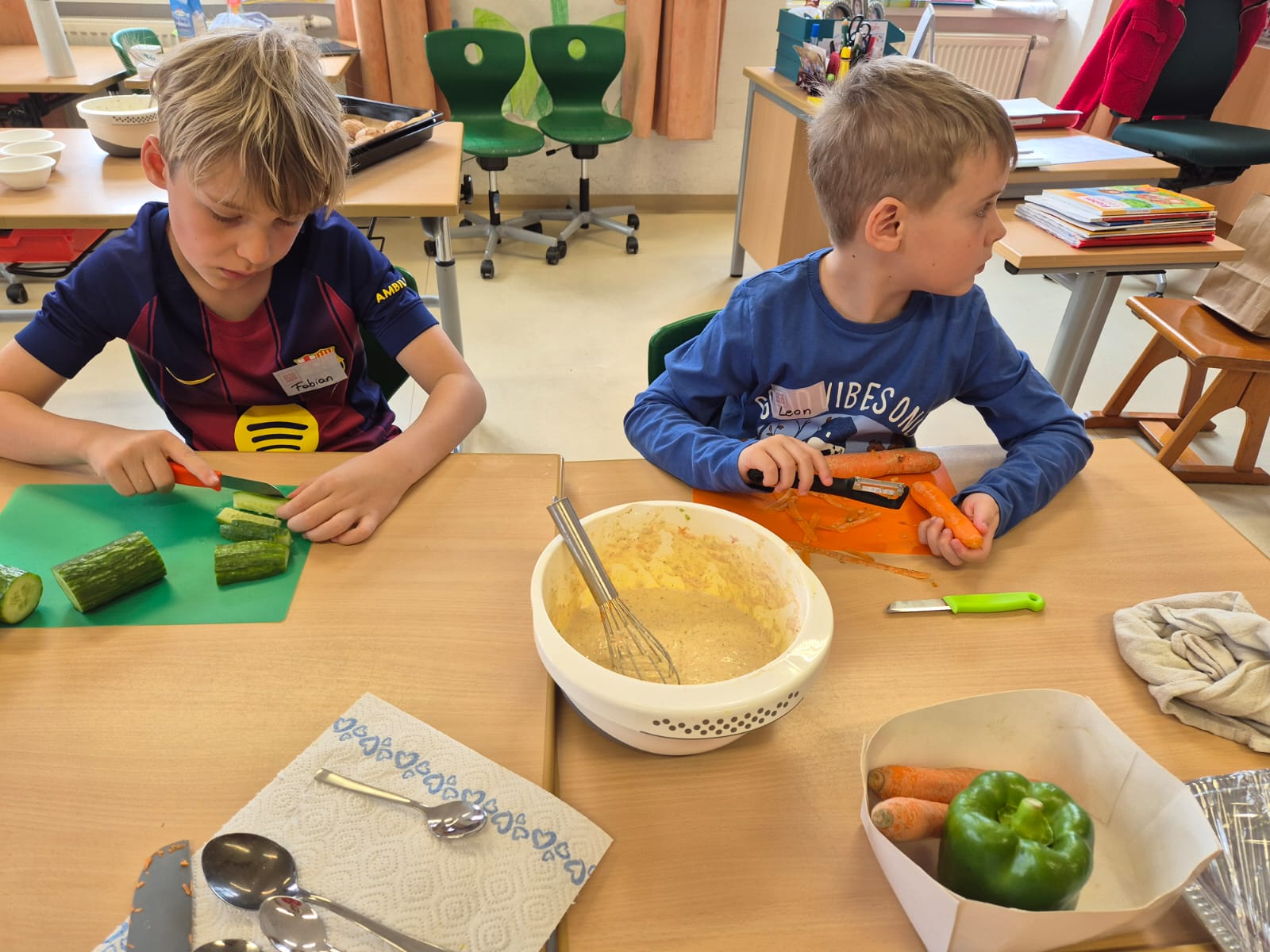 Besuch der Seminarbäurinnen in der 1. Klasse Volksschule – Bild 8