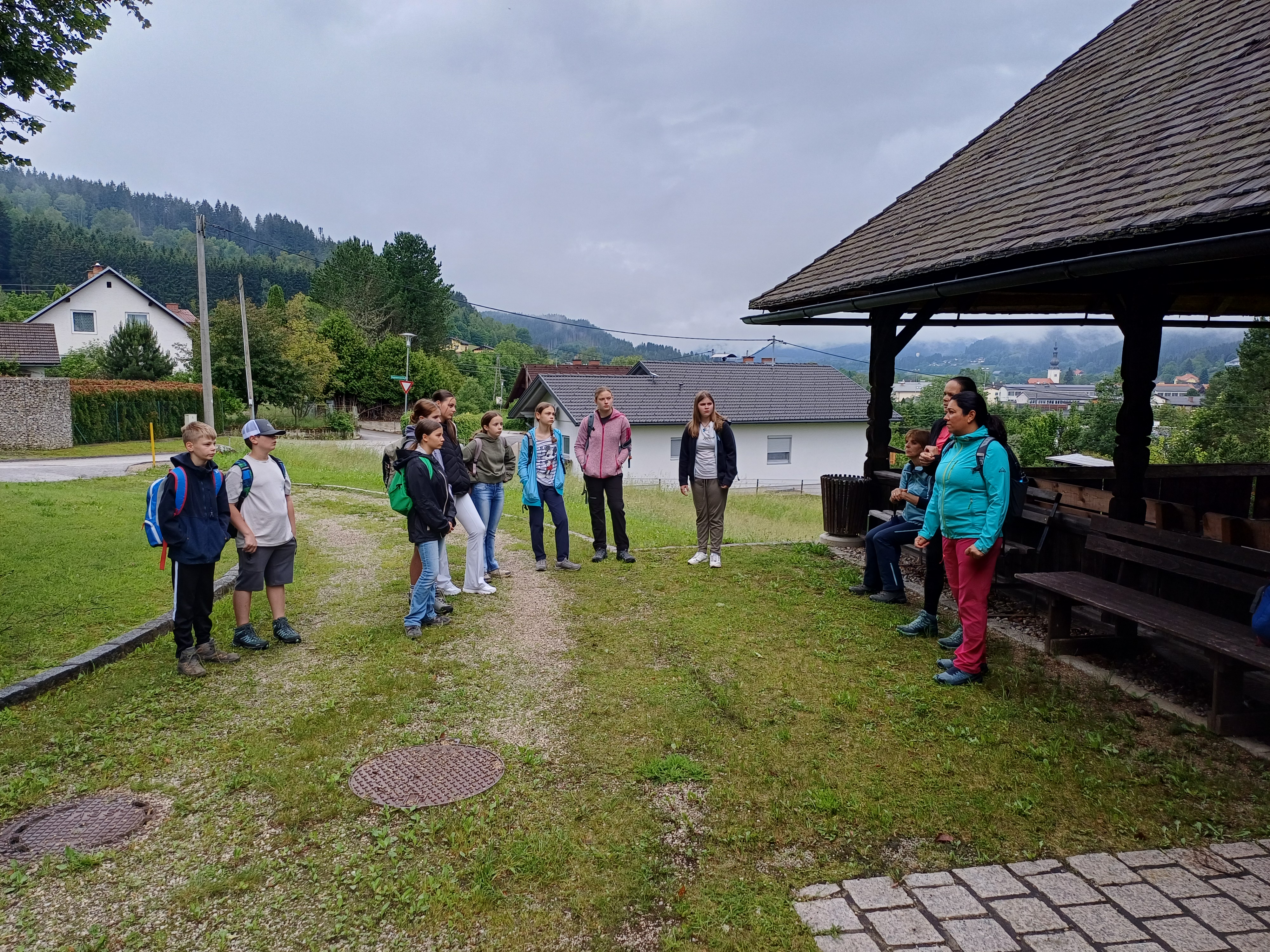 Impression 4 vom Pilgertag der 2b-Klasse der MS Weitensfeld auf den Zammelsberg