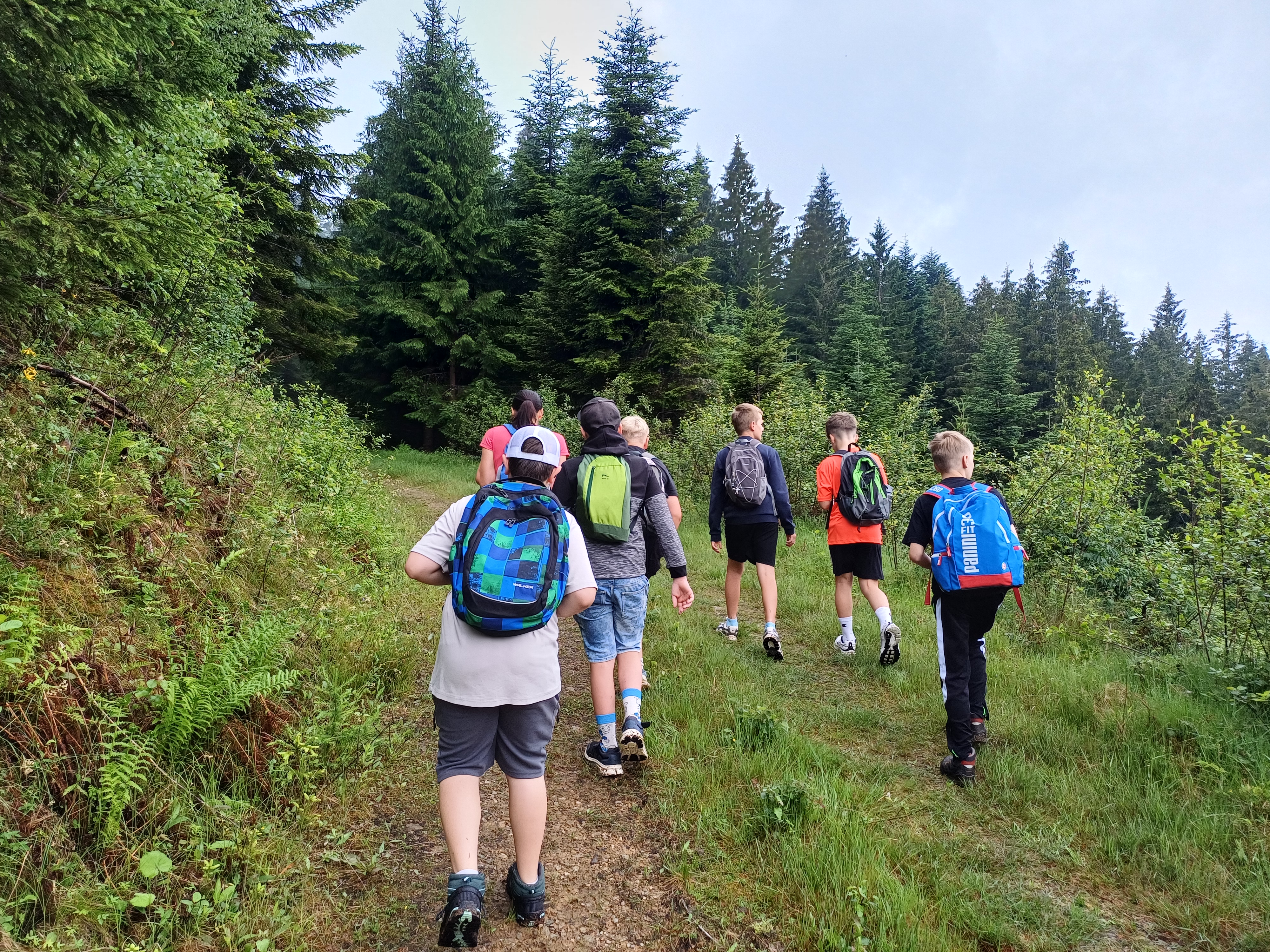 Impression 5 vom Pilgertag der 2b-Klasse der MS Weitensfeld auf den Zammelsberg